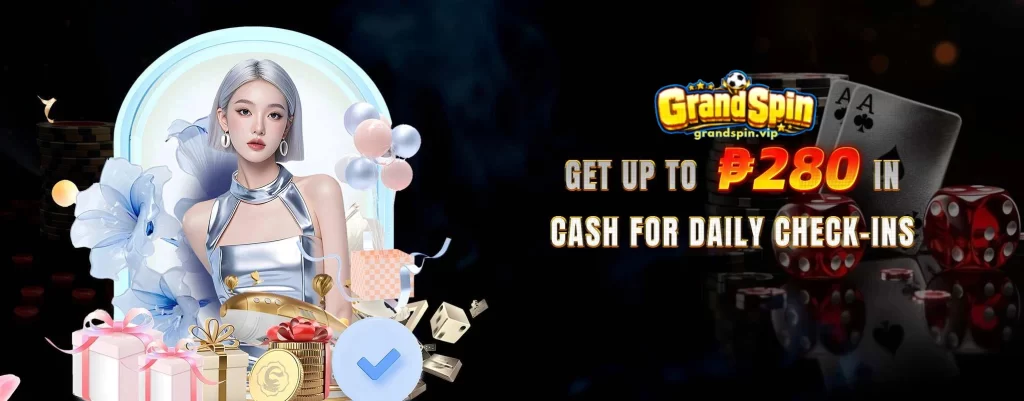 Get cash for daily check in